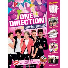One Direction Party Pack: Host the Ultimate 1d Party! [With Sticker(s) and Poster] Paperback, Carlton Kids