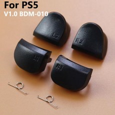 PS5 V10 V20 BDM 010 020 컨트롤러 L1 R1 L2 R2 트리거 단추 용수철 포함 PS4 프로 슬림 JDM 001 011 JDS 030 040 게임패드용, PS5 V1.0 BDM 010, 1개 - javsj-ddc