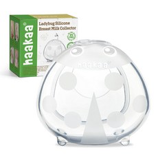 haakaa Ladybug Silicone Breast Milk Collector - Br haakaa 무당벌레 실리콘 모유 수집기 - 모유 수유를 위한 유 껍질 수유 컵 아픈, 1개