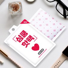 [추위대비필수품] 신광 붙이는 심쿵핫팩50g 1p벌크, 화이트