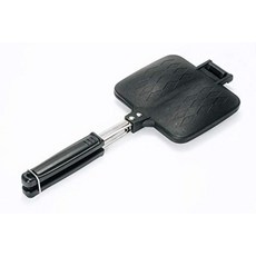 스기야마 금속(Sugiyama Metal) 직화식 핫 샌드 메이커 블랙 35.5×14.8×3 cm 가스 불 전용 KS-3125, 1개