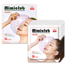 미미클럽 프리미엄 광테라피 LED 마스크팩6매, 1개6매입
