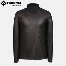 (레노마골프) 남성 로고 방풍 하이넥 티셔츠 RMTHL3112-199