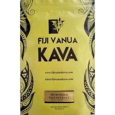 Fiji Vanua Kava Micronized Instant 분말 8oz Pure Relaxation, 1개