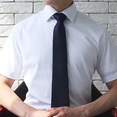솔리드옴므반팔 어셔츠 프리미엄 구김없는 스판 남자 정장 여름 반팔 와이셔츠