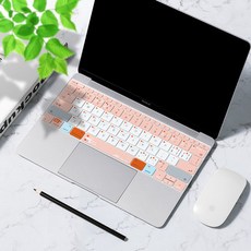 아크 153 맥북프로 MACBOOK 사과폰 노트북드스킨 PRO AIR 133 보호스티커 막 12 투명 154 TPU 먼지, 1, 투광판 산호 핑크 기능 신속 댓글 모