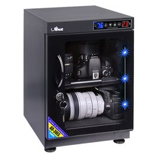 카메라 제습함 렌즈 보관함 전자기기 카메라 냉장고, 30L 지능형 듀얼LED 조명습도 조절, 1개