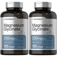 Horbaach 호바흐 마그네슘 글리시네이트 250mg, 2개, 120정