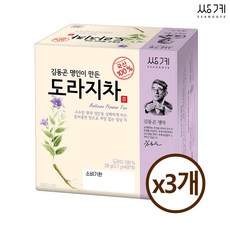 쌍계명차 김동곤명인 도라지차 40티백, 40개입, 3개, 28g