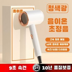 독일 전기 드라이기 가정용 학생 기숙사 음이온 헤어케어 대풍속건 냉열 크기 출력 뮤트, 알프스 네이비, [드라이 드라이 음이온 헤어케어] 풍력 5A급-점장추천