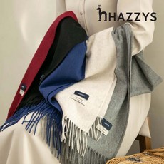 [헤지스] HAZZYS 캐시솔리드 캐시미어 100% 머플러