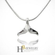 돌고래은목걸이