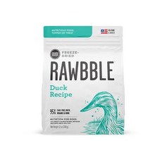 RAWBBLE_러블 빅스비 동결건조사료_오리 [340g], 포크 340g - 스티브스리얼푸드