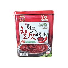 진미 찰맛고추장 14kg / 캔 / 업소용, 1개