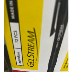동아 겔스트림 펜 C-0.5mm 12p + 투코비 코마 삼각 지우개 연필 SG-208 12p 세트, 파랑, 1세트