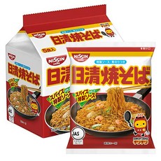 [닛신] 야끼소바 5팩 X 6개, 30g, 30개