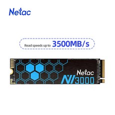 Netac 노트북용 내장형 솔리드 스테이트 드라이브 SSD NVME M2 1TB 2TB HD 250GB 500GB 하드 디스크 m2 PCIe3 x 4 방열판, 3.1TB, 1개