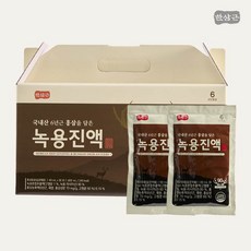 한삼근 국내산 6년근 홍삼을 담은 녹용진액, 30포 (1박스)