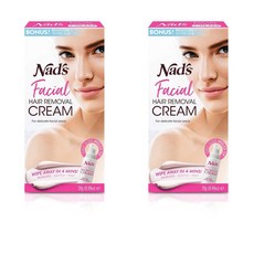 네즈 여성 페이셜 제모 크림 28g 2개 Nad's Facial Hair Removal Cream Gentle Soothing Hair Removal For Women