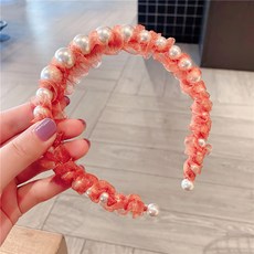 망사머리띠