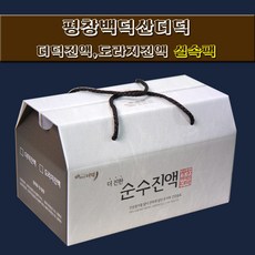 평창백덕산더덕 더덕즙 1box(100ml 30포), 1개, 100ml