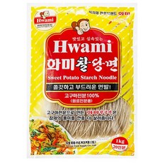 화미 찰당면, 1kg, 2개
