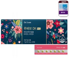 닥터린 갱년기 루바브DK 28정+탄산수 클렌저3g*3개