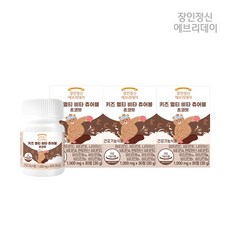  장인정신에브리데이 키즈 멀티 비타 츄어블 초코맛, 30정, 30g, 3개 