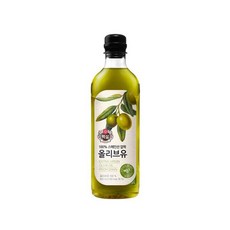 백설 스페인산 압착 올리브유, 900ml, 4개