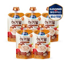 아이얌 아기밀 한우표고야채진밥 100g 5개, 단품 - 후디스아기밀