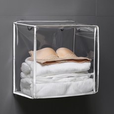 욕실 수납선반 목욕물 방수팩 수납장 화장실 화장실 옷걸이 선반 벽걸이, 흰색(36*21*36Cm), 하나