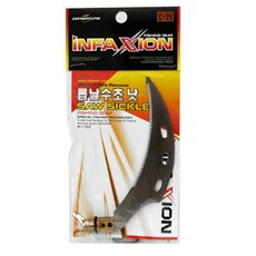 [낚시야놀자] 인팩션 톱날수초낫 (12mm) DIF-1011 스텐레스 낚시