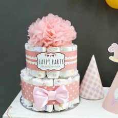 페이퍼기저귀케익