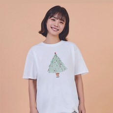 마마앳홈 키밍 송나무 성탄절 메리 크리스마스 반팔티 티셔츠 <dha&kaks&ksl>
