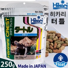 [당일출발] 히카리 터틀스틱 250g /거북이 사료 먹이 밥 감마루스 테트라 렙토민 파충류 수생거북 양서류, 1개