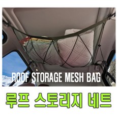 락모터스 차량용 차박 천장 루프 네트망 캠핑 수납 정리 자동차 차박, (선택2번)루프네트(고급형), 1개
