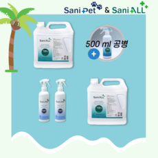 1+1+1 쎄니펫 초강력 탈취제 강아지오줌냄새 제거제 개 캣 펫 반려견 애견 반려동물 애완견 고양이 오줌 소변 배변 냄새 찌린내 암모니아 제거, 4000ml, 2개