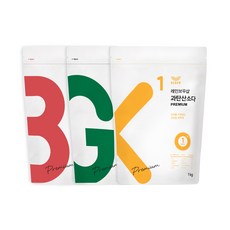 삼총사 시그니처 세트 (베이킹소다 프리미엄 1kg + 구연산 과탄산소다 1kg)