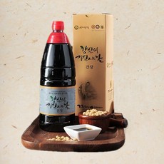 조선간장 1.5리터 /전라도 강진/전통 옛날 시골/국간장 맛간장/항아리에 3년 숙성