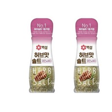 CJ 백설 허브맛솔트 와인&버터, 40g, 52개