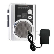 워크맨 마이마이 CD 휴대용카세트 플레이어 레트로, 전원 어댑터가있는 E 섹션