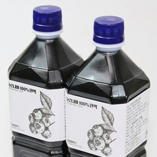 원웰빙 고창 아로니아 원액 100% 1L 2병