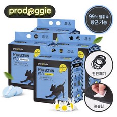 프로도기 강아지 배변패드 퍼펙션패드 XL 80매 (20매 x 4팩) -인증, 카모마일 80매(20매x4개) - 프로도기퍼펙션