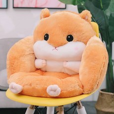 [천삼백케이] [젊은이마켓] 귀여운 날다람쥐 방석 햄스터방석 (베이지), 날다람쥐쿠션 (베이지)