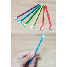 중소형견 이빨닦기 미니 소프트 칫솔 1개 애견 치약 강아지눈물자국영양제