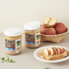 고온 피넛 100% 무첨가 땅콩버터 크런치, 2개, 500g - 이미지 2
