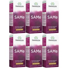 스완슨 SAMe 200mg, 6개, 60정, 60정