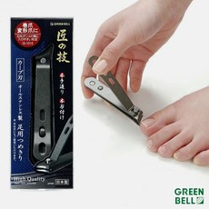 그린벨 일본 고급 사선형 손톱 발톱깍이 G-1015, 1개