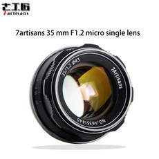 [해외] 7 장인 35 F1.2 APSC 서 FIXED LENS 큰 조리 PRIME 렌즈로 구성 한 카메라 페리아 Z L36H 소니 E실장 (SMD SMT CANON EOSM, 캐논