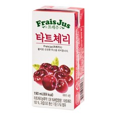 일화 프레주 타트체리 190ml 드링크 팩/팩음료, 288개